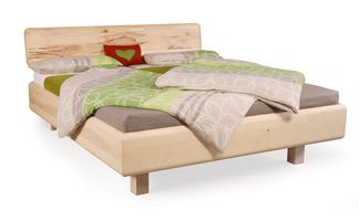 Massivholzbett Ligero
